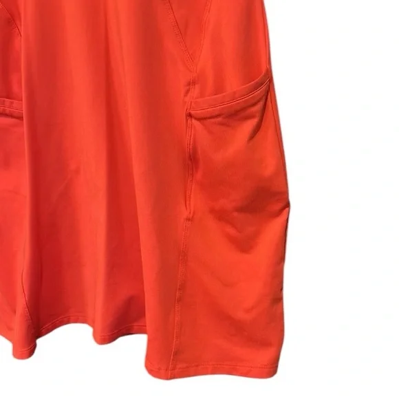 Nivo Golf Tennis Active Performance Short Sleeve Red Black Dress Size Large - Picture 5 of 12